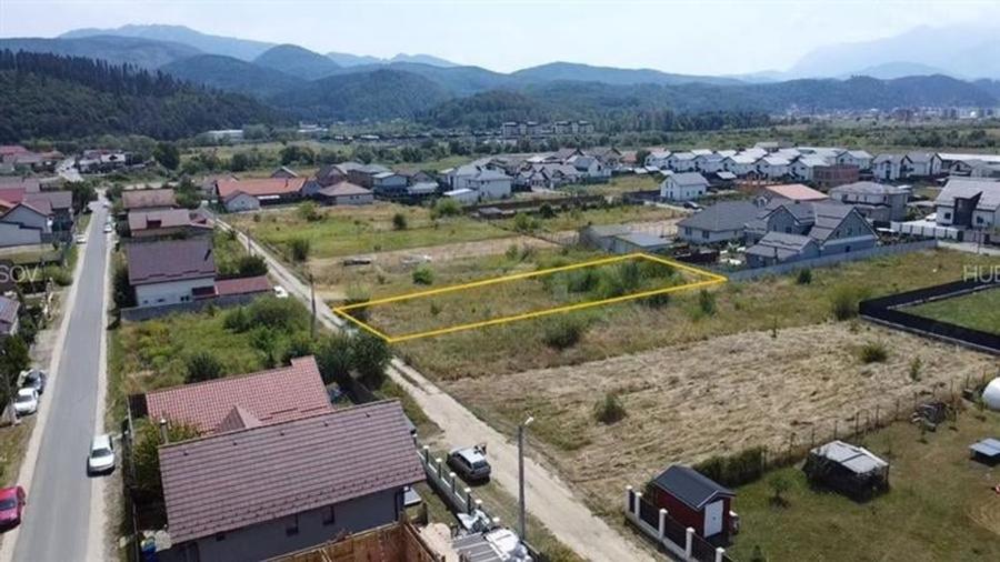 Teren 1000 mp, regim economic curti constructii, Cristian, Brasov - 3