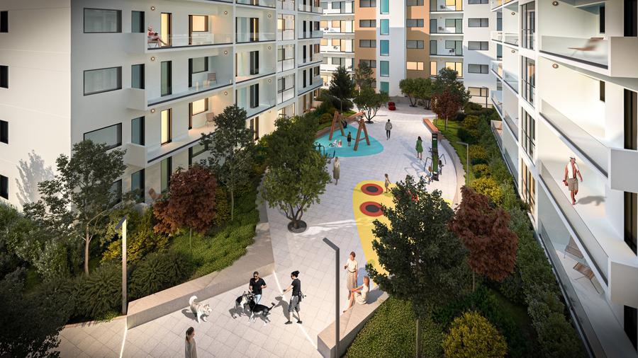 Apartamente in Complex Rezidential cu Parc Privat - 1