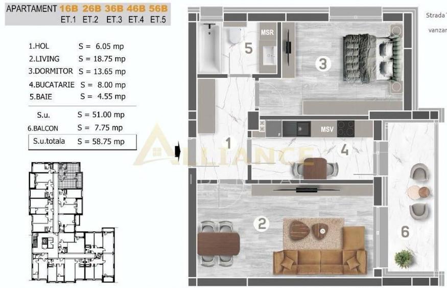 Apartament 2 camere Grand Arena Sector 4 - 2