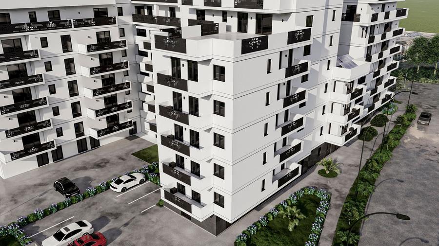 3 camere, vedere pe 2 parti, 2 bai - MONARCH RESIDENCE - 17