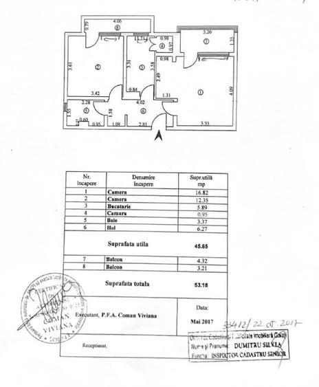 Ap. 2dec. Micro 20, etajul 2, renovat, liber - 11