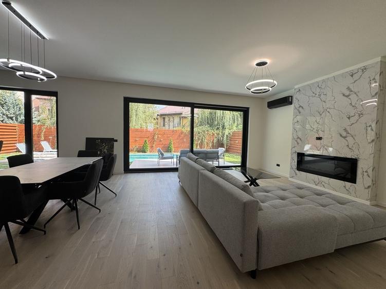 NOU!!Vila individuala minimalista cu finisaje premium, PISCINA si GARAJ - 5