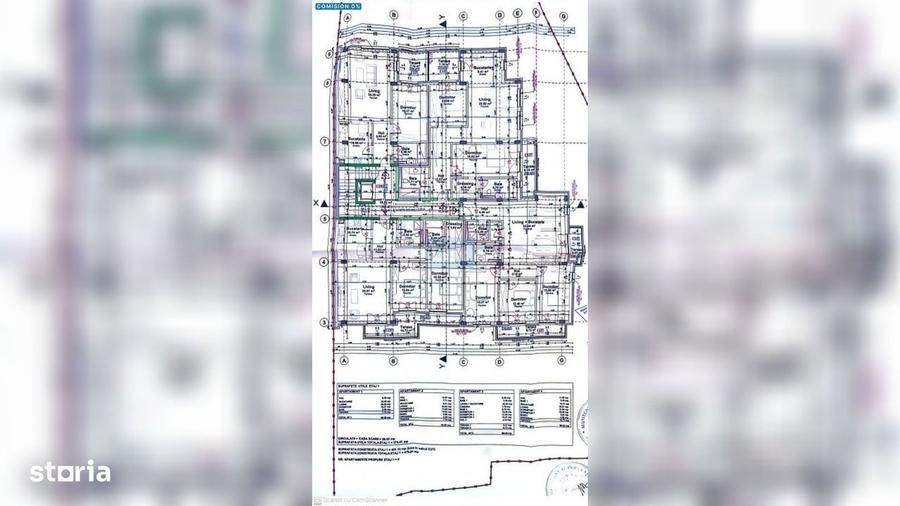 Fara comision! Teren 1260 mp, proiect bloc, A/C S+P+5+ER, Marasti - 2