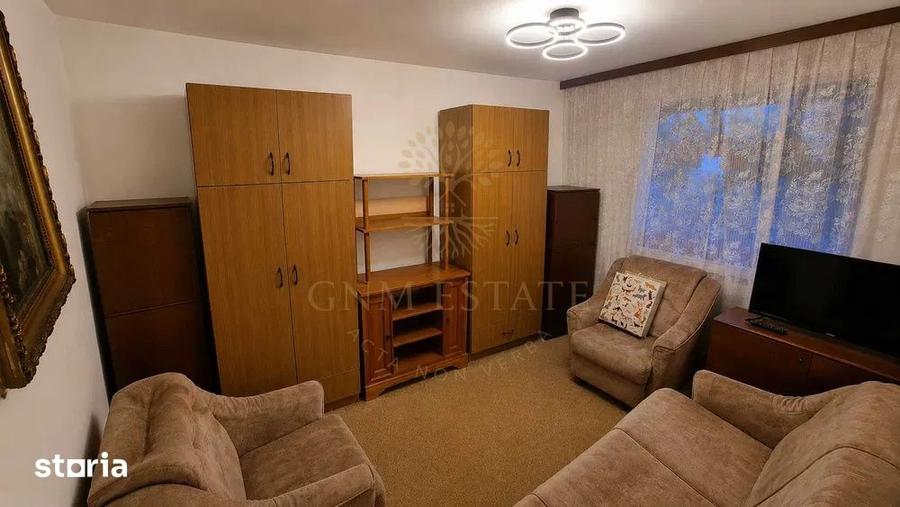 Apartament cu 4 camere semidecomandat, mobilat în Militari