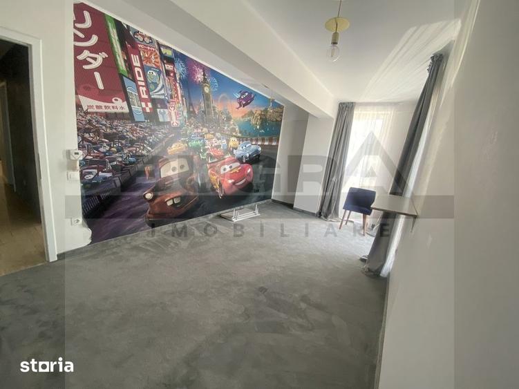 Apartament cu 4 camere, mobilat în Borhanci