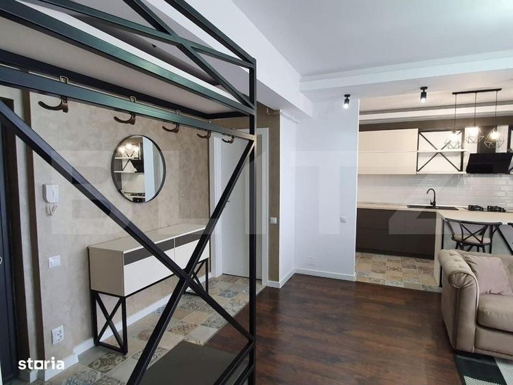 2 camere, mobilat lux, parcare subterana, Complex Luminia - 8