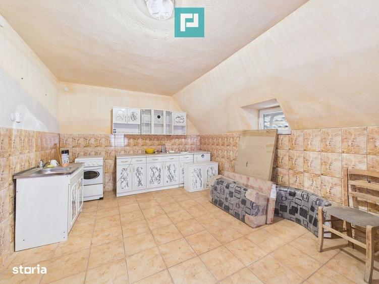 Casă cu 2 camere cu Teren 600 Mp în Central