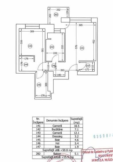 Apartament 2 camere cu 2 bai, Pipera - complex Onix North Park - 10