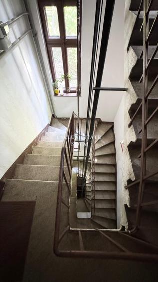 UNIVERSITATE - Batistei - Vanzare MANSARDA in VILA  Interbelica ! - 19