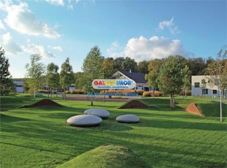 Vanzare teren 1290 mp cu proiect Balotesti Dumbrava Vlasiei padure - 1