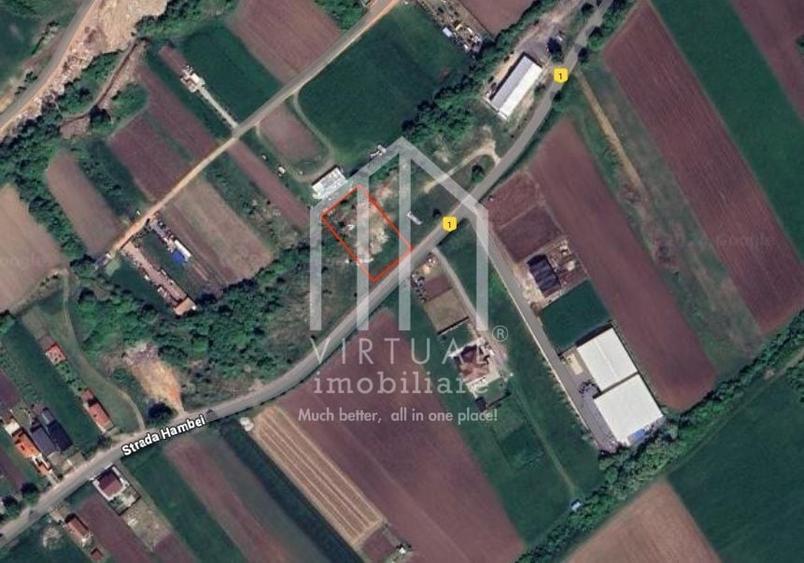 Teren intravilan de vanzare in Sura Mare, 430 mp cu utilitati - 1