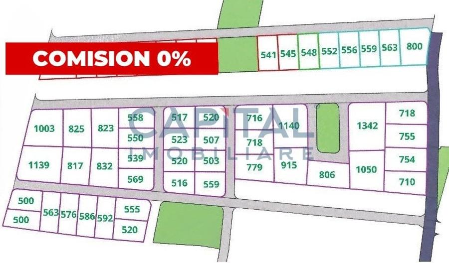 Parcele de teren cu PUZ aprobat in Chinteni - 1