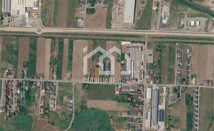 Teren Construcții intravilan de 1129 mp, în Jucu de Mijloc