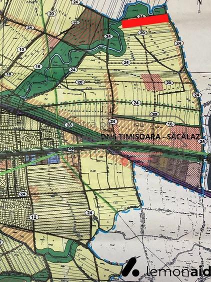Teren 3 HA - Săcălaz - Centură Vest - Comision 0 - 1