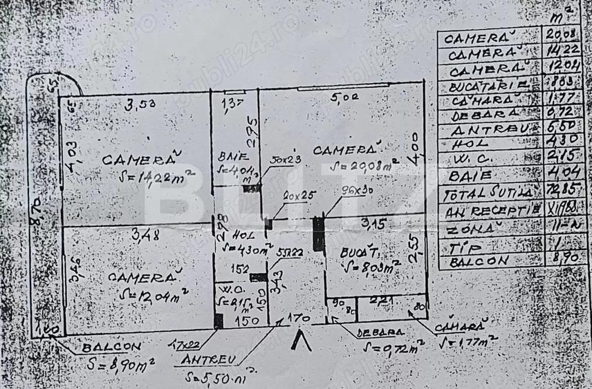 Vand apartament 3 camere in proximitatea USAMV si Platinia - 6