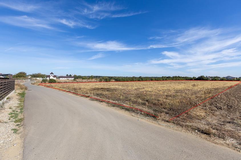 Teren Construcții intravilan de 1676 mp, în Balotești