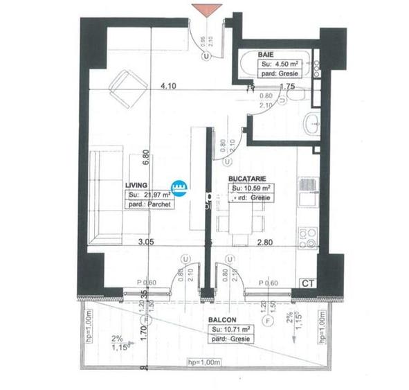 Apartament 2 camere, Copou, cartier rezidential nou! - 4