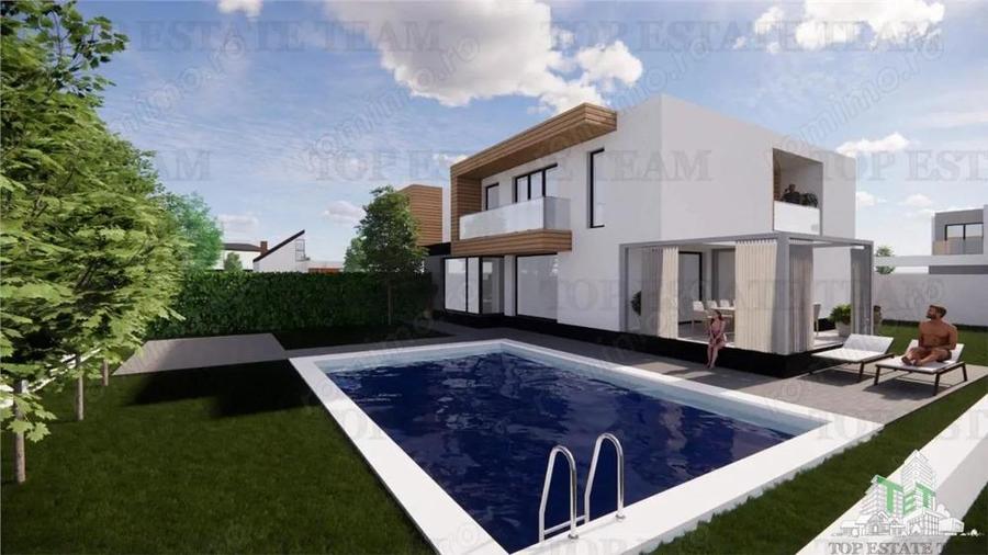 Vile premium cu garaj si piscina in Tunari - 2