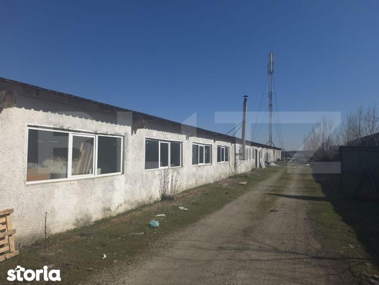 Hala productie/depozitare 1200 mp cu teren 2680 mp acces rapid DN7 - 2