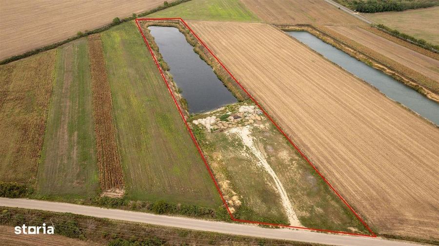 Teren extravilan Santaul Mic cu luciu de apa - 4