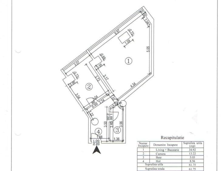 Apartament 2 Camere Vitan VI 178 - 17