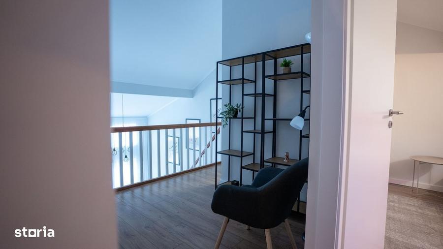 Penthouse superb in ansamblu nou cu vile - 4 camere - mobilat + utilat - 2
