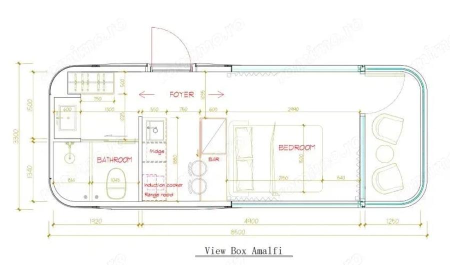Casa tip Capsula de la View Box Houses - modelul Amalfi - 6