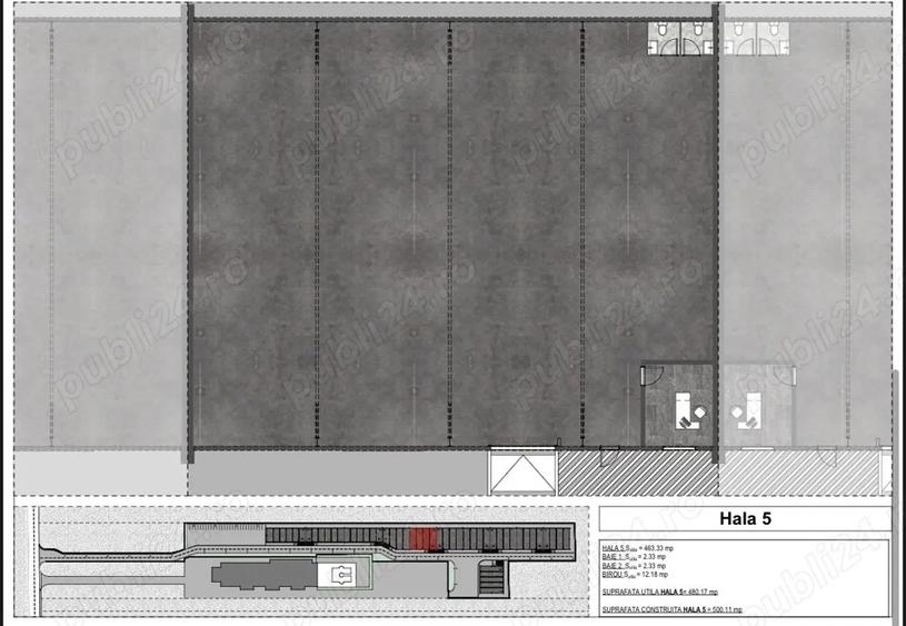 Hale de vanzare TUNARI - 980 euro mp - 19