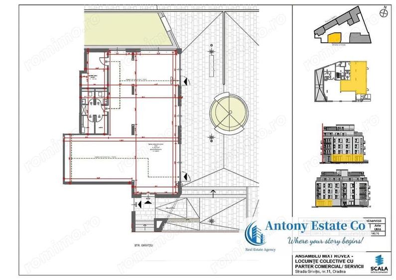 Spatii comerciale in ansamblul Scala Cetate - Oradea - 2