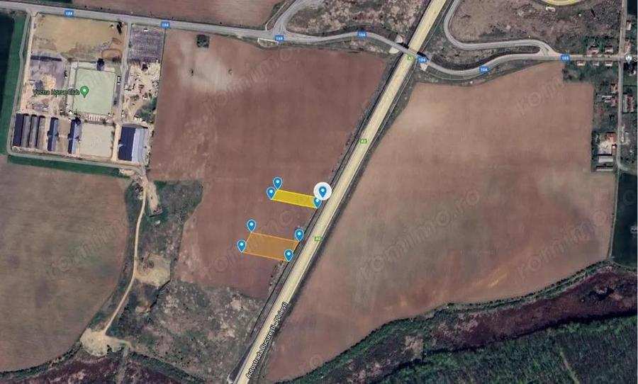 Teren intravilan 6700 mp (2200 mp si 4500 mp) cu deschidere la autostrada A3! - 5