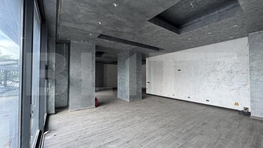 Spatiu birouri parter bloc, 148 mp, vitrina, terasa, Calea Bucuresti - 3