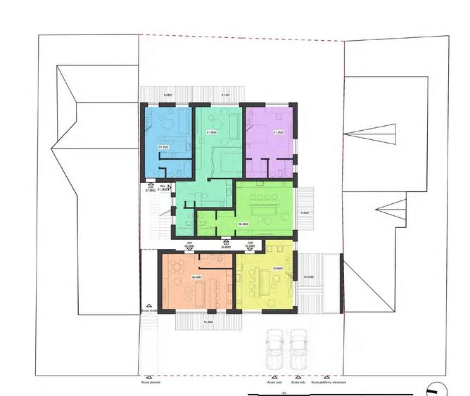 Oportunitate investiție –Teren cu autorizație pentru bloc Damaroaia, București. - 4