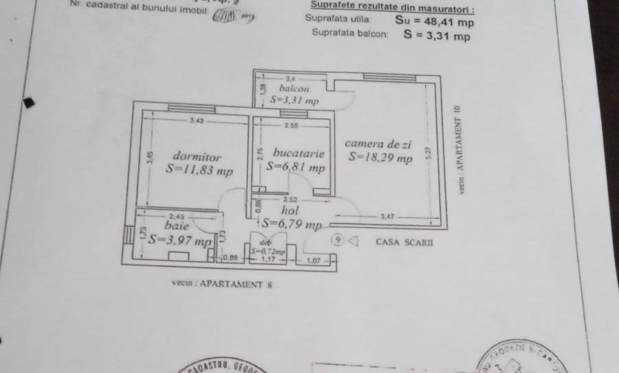 tomis 3-2 camere decomandat - 1