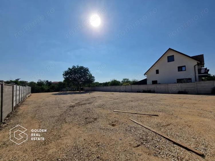 Teren 900 mp cu cladire de birouri pt depozit, parc auto, centru logistic, etc - 1