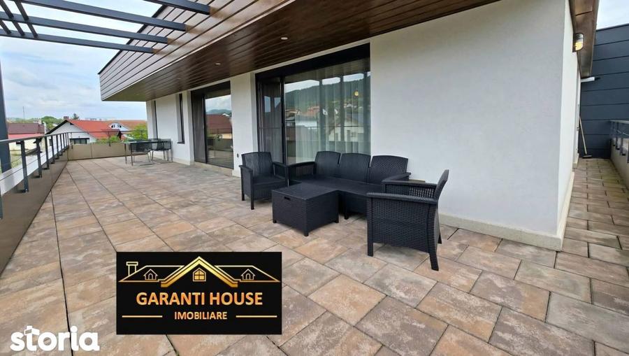 Penthouse de inchiriat, mobilat si utilat, 2 parcari subterane, 650 - 7