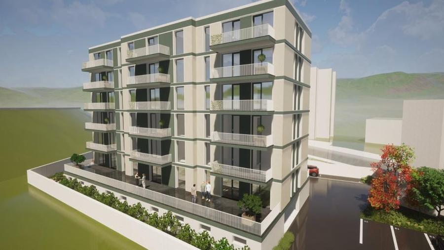 Apartament 2 camere , 46mp utili + balcon, BLOC NOU , Zona - Cetate - 5