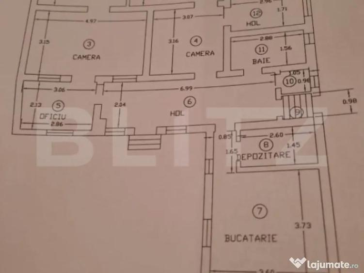 Casa de 4 camere, 110 mp utili, teren 550 mp, Lugojului - 3