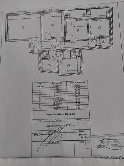 APARTAMENT 4 CAMERE | ETAJ 8/10 | BLOC 1980 - 18