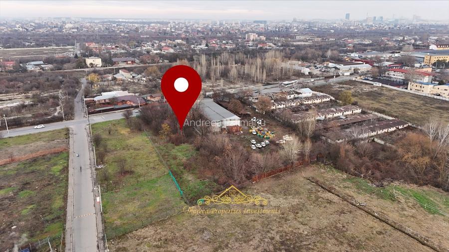 Teren stradal Drumul Sabareni 2500 mp constructii