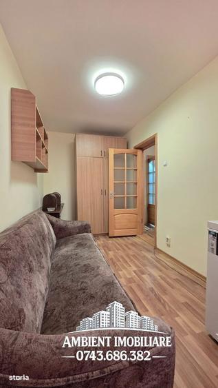 Apartament cu 3 camere, etaj 4, mobilat, zona CENTRU - BUIUM; - 5