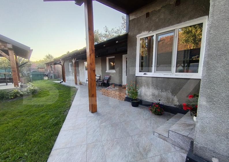 Casa cu 3 camere,baie, bucatarie,anexe.pivni?a teren 800 m - 13