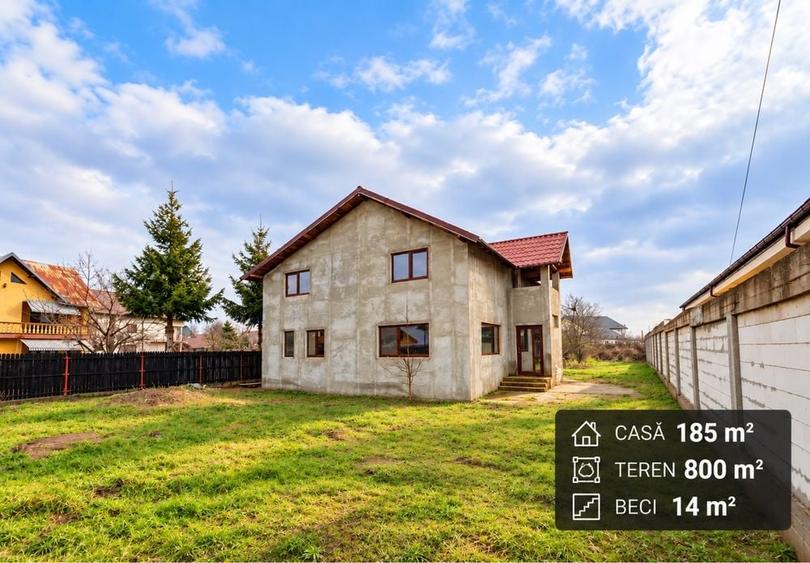 Casă cu 4 camere în Mărăcineni