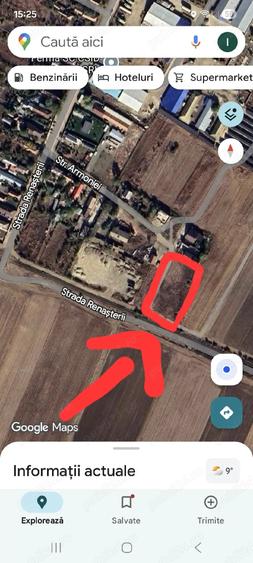 Teren de 1720 mp, în Nanov