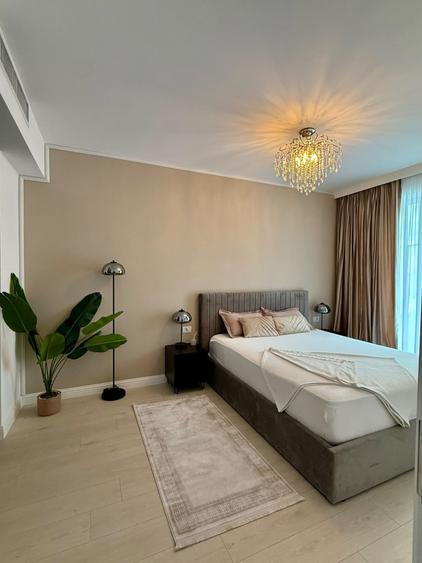 Apartament cu 2 camere semidecomandat, mobilat în Pipera