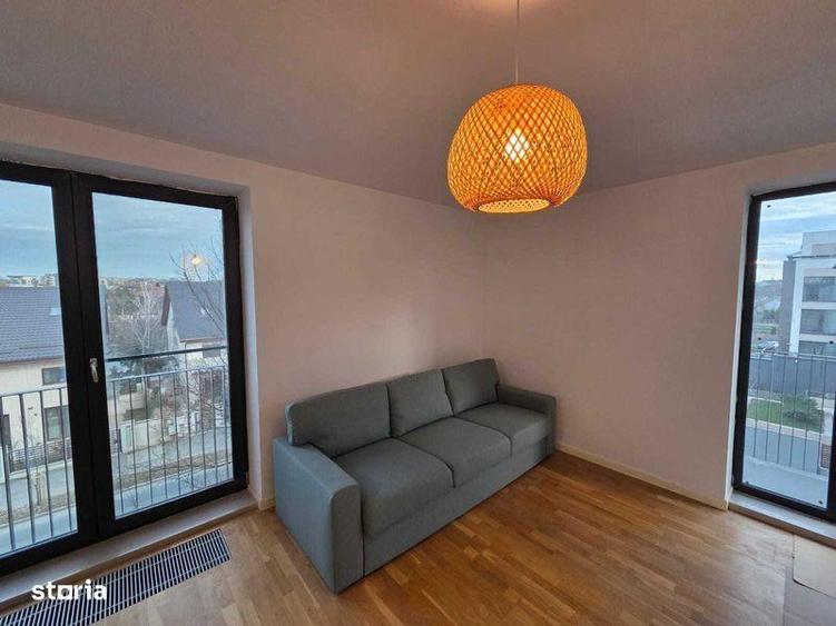 Apartament cu 2 camere, mobilat în Străulești