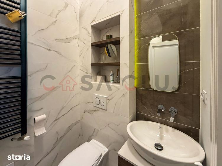 Apartament cu 4 camere, mobilat în Central