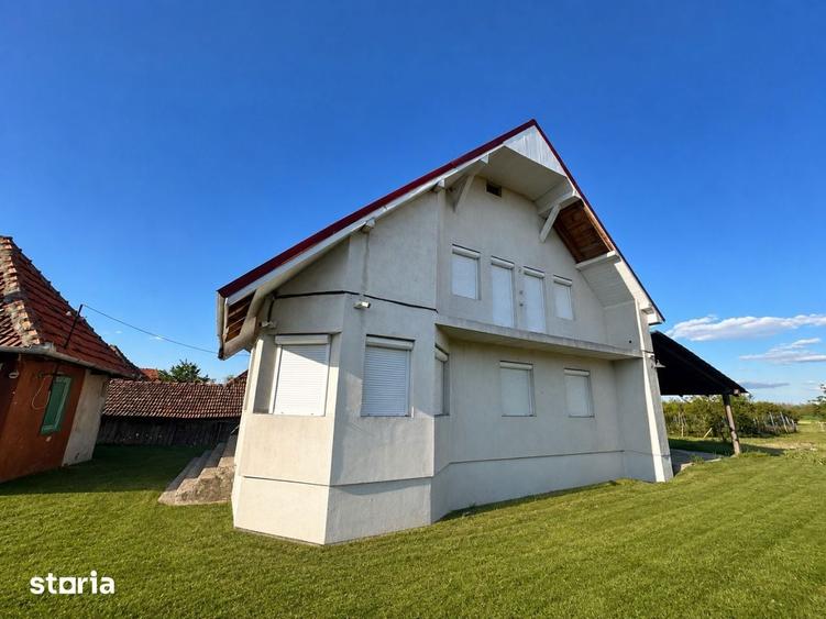 Casă cu 5 camere cu Teren 1396 Mp în Tileagd