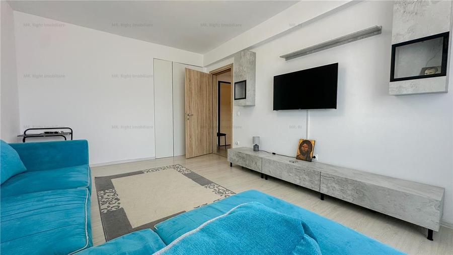 Apartament cu 2 camere decomandat, mobilat în Tractorul