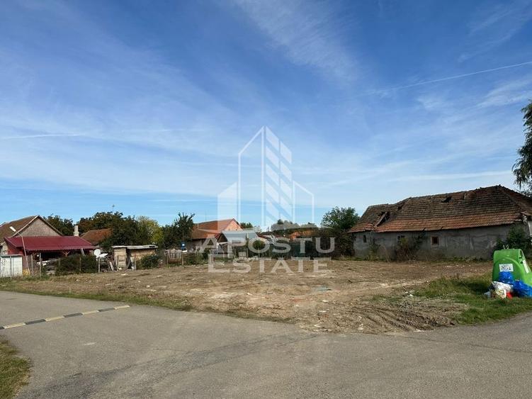 Teren intravilan, pozitionare excelenta, 2 fronturi stradale, Sacalaz! - 7