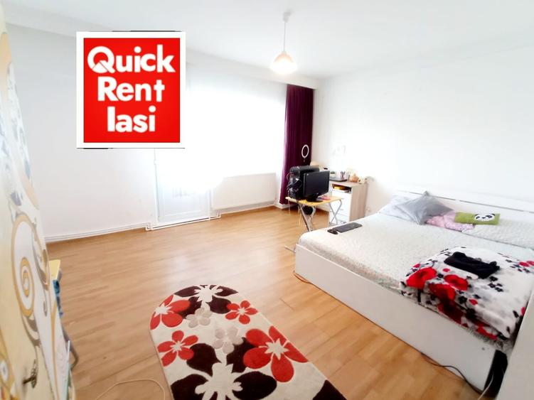 Pacurari Petrom Apartament 1Camera Cu Balcon Si Centrala De Inchiriat - 3